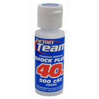 Team Associated FT Silicone Shock Fluid, 40wt (500 cSt)