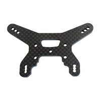 Team Associated RC10B74.1 Rear Shock Tower, 27.5mm, carbon fiber