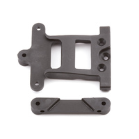 Team Associated B44 Rear Chassis Plate, 3 deg. arm mount