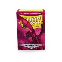 Sleeves - Dragon Shield - Box 100 - Magenta MATTE