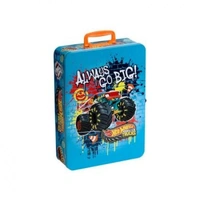 Hot Wheels Collection Tin Carry Case for 8 Monster Trucks