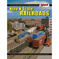Atlas Nine N Scale Railroads Layout Plan Book ATL0007