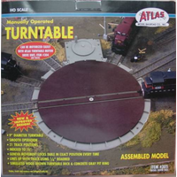 Atlas HO Turntable Manually Operated ATL0305