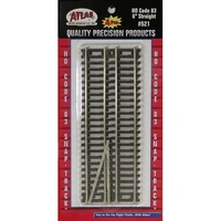Atlas HO 6" Straights Code 83