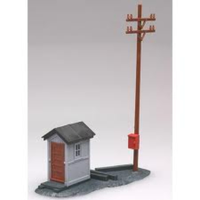 Atlas HO Telephone Shanty & Pole Kit ATL0705