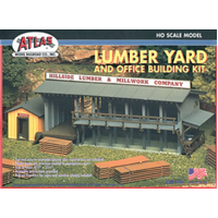 Atlas HO Lumber Yard & Office Kit ATL0750