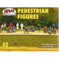 Atlas HO Unpainted Figures 24 Pedestrians ATL0793