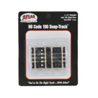 Atlas HO C100 1.5in Straight Track 4pkt ATL0825