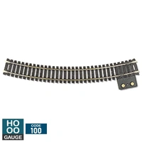 Atlas HO Code 100 18" Radius Terminal Snap Track