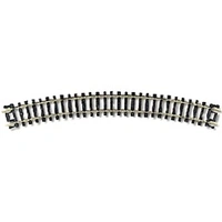 Atlas Code 80 N Gauge 11" Radius Nickel-Silver Track Single Piece (ATL REF 2520)