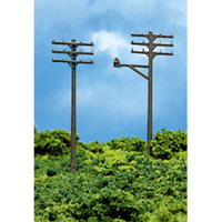 Atlas N Telegraph Poles 12pkt ATL2801