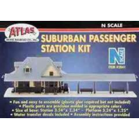 Atlas N Passenger Station Kit ATL2841