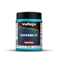 Vallejo Diorama FX Water Textures Mediterranean Blue 200ml