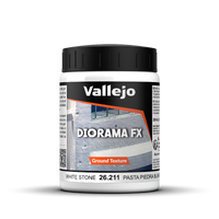 Vallejo Diorama FX Ground Textures White Stone Paste 200ml