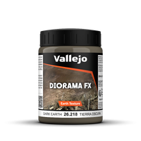 Vallejo Diorama FX Earth Textures Dark Earth 200ml
