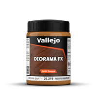Vallejo Diorama FX Earth Textures Brown Earth 200ml