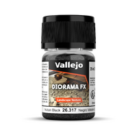 Vallejo Diorama FX Landscape Textures Vulcan Black 35ml