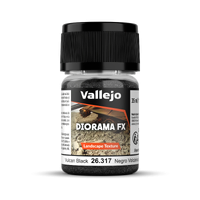 Vallejo Diorama FX Landscape Textures Vulcan Black 35ml