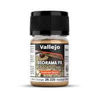 Vallejo Diorama FX Landscape Textures Warm Orange 35ml