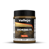 Vallejo Diorama FX Thick Mud Textures European Thick Mud 200ml