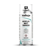Vallejo Aerosol Matt Varnish 400ml Hobby Spray Paint