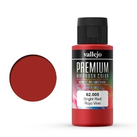 Vallejo Premium Colour Bright Red 60 ml Acrylic Airbrush Paint