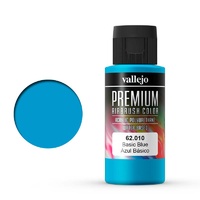 Vallejo 62010 Premium Colour Basic Blue 60 ml Acrylic Airbrush Paint