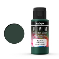 Vallejo Premium Colour Dark Green 60 ml Acrylic Airbrush Paint