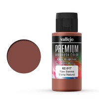 Vallejo 62017 Premium Colour Raw Sienna 60 ml Acrylic Airbrush Paint