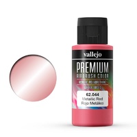 Vallejo Premium Colour Metallic Red 60 ml Acrylic Airbrush Paint
