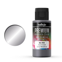 Vallejo Premium Colour Gunmetal 60 ml Acrylic Airbrush Paint