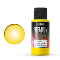 Vallejo Premium Colour Candy Yellow 60 ml Acrylic Airbrush Paint