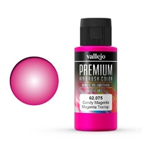 Vallejo 62075 Premium Colour Candy Magenta 60 ml Acrylic Airbrush Paint