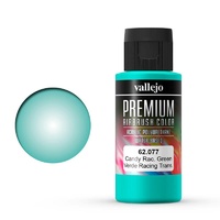 Vallejo 62077 Premium Colour Candy Racing Green 60 ml Acrylic Airbrush Paint