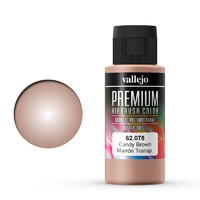 Vallejo Premium Colour Candy Brown 60 ml Acrylic Airbrush Paint