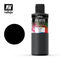 Vallejo Premium Color Black 200 ml.