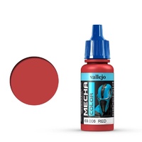 Vallejo 69008 Mecha Colour Red 17ml Acrylic Airbrush Paint