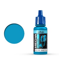 Vallejo 69018 Mecha Colour Deep Blue 17ml Acrylic Airbrush Paint