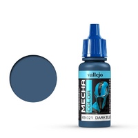 Vallejo 69021 Mecha Colour Dark Blue 17ml Acrylic Airbrush Paint