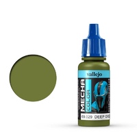 Vallejo 69029 Mecha Colour Deep Green 17ml Acrylic Airbrush Paint