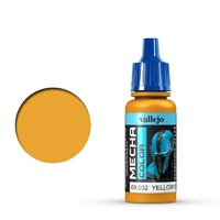 Vallejo Mecha Colour Yellow Ochre 17ml Acrylic Airbrush Paint