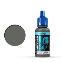 Vallejo Mecha Colour Gunmetal 17ml Acrylic Airbrush Paint