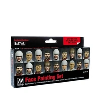 Vallejo Model Colour Faces Set Jaume Ortiz + instruc Box Acrylic Paint Set