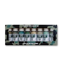 Vallejo Panzer Aces No 3 - Crew uniforms 8 Colour Acrylic Paint Set