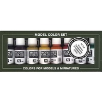 Vallejo Model Colour Transparent Colors 8 Colour Acrylic Paint Set