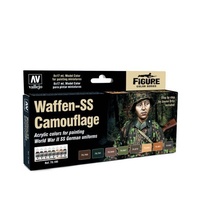 Vallejo Model Colour Waffen-SS Camouflage Acrylic Paint Set