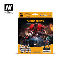 Vallejo Infinity Nomads Exclusive Miniature Acrylic Paint Set