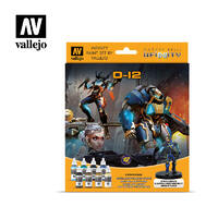 Vallejo Infinity O-12 Exclusive Miniature 8 Colour Acrylic Paint Set