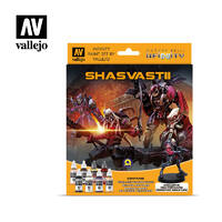 Vallejo Infinity Shasvastii Exclusive Miniature 8 Colour Acrylic Paint Set