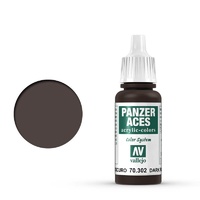 Vallejo 70302 Panzer Aces Dark Rust 17 ml Acrylic Paint